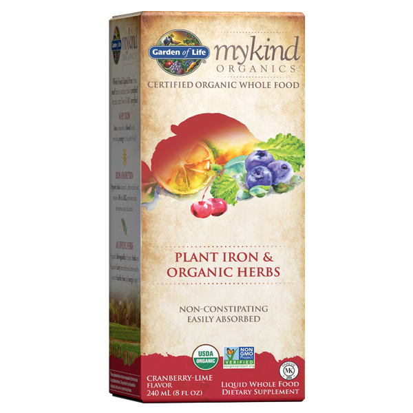 The mykind Organics Plant Iron & Organic Herbs